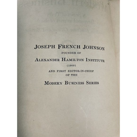 Modern Business Alexander Hamilton Institute Budgetar Control 1930 Vintage Book - Picture 7 of 12